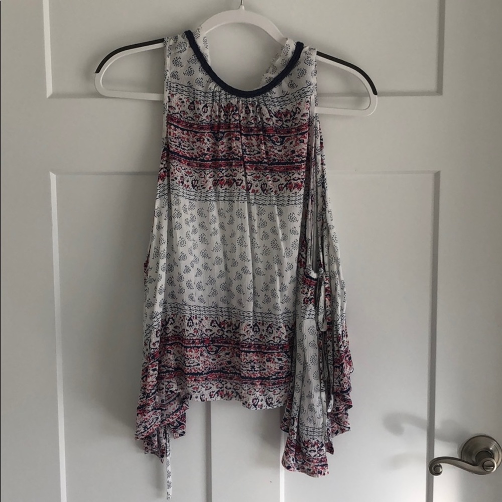 Tunic top, Ties on the side